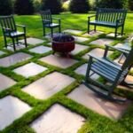 Bluestone Pavers 5 "Modern Bluestone Path"