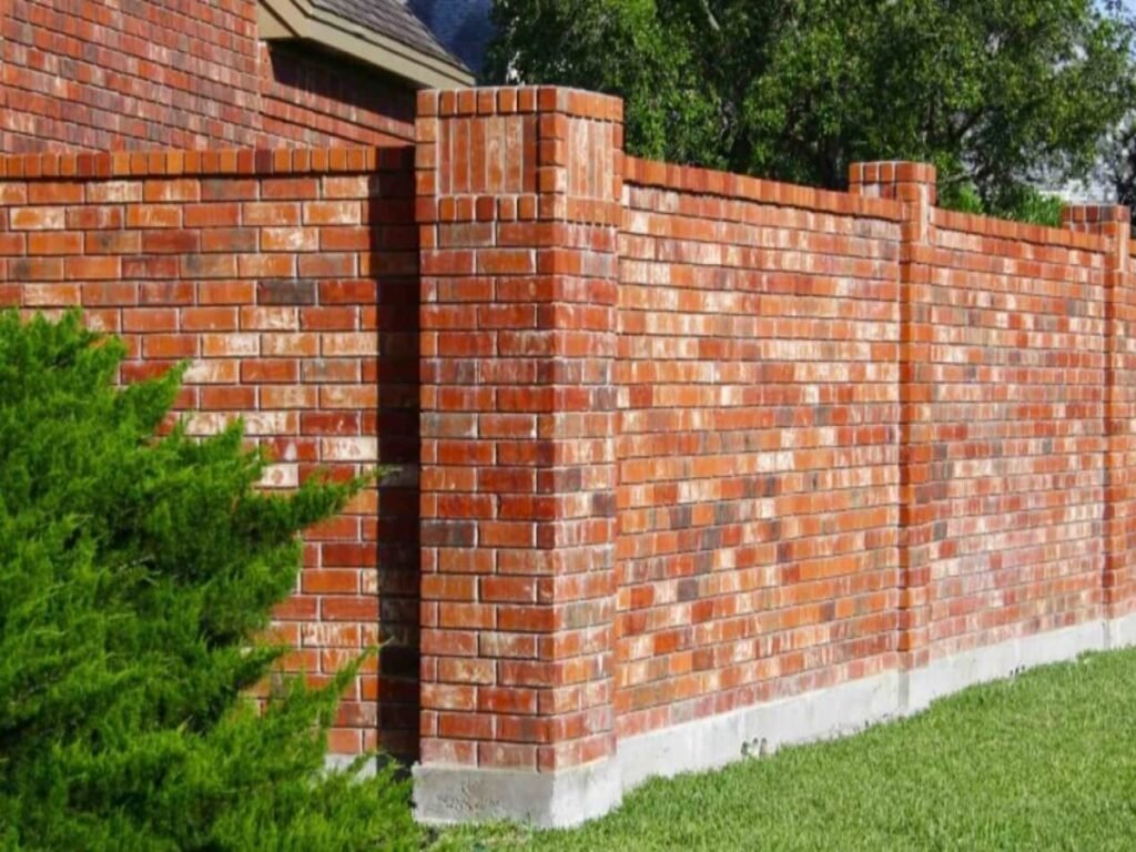 fencing 6 Brick or Masonry Fencing